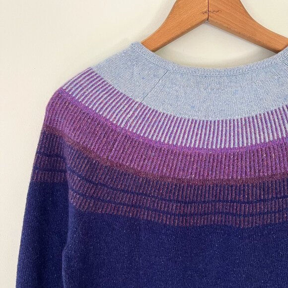 Title Nine Wool/Silk Blend Fair Isle Sweater - Picture 6 of 8